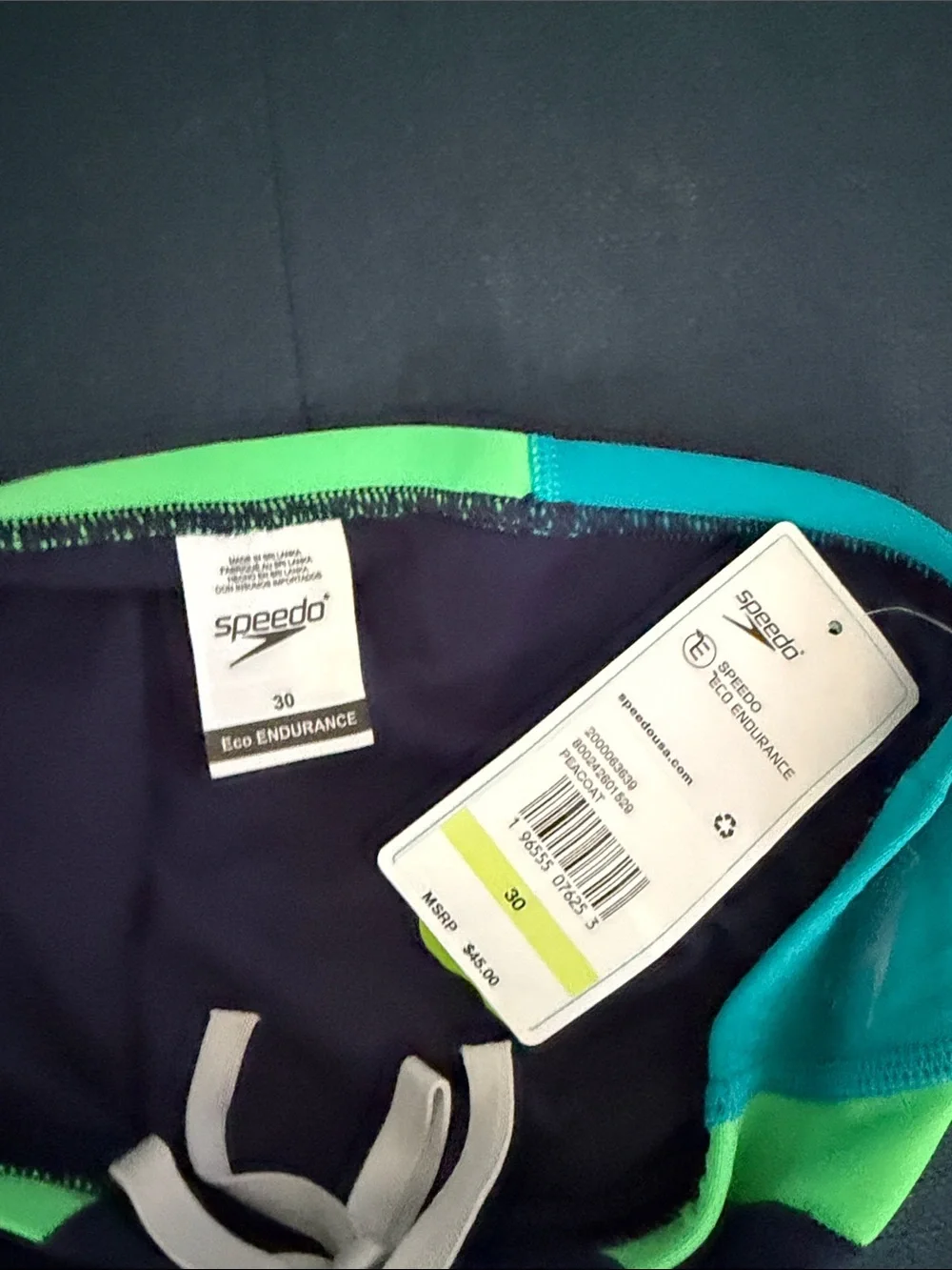 Men’s Speedo Swim Briefs bundle of 3 NEW Euro Brazilian Eco Endurance waist 30